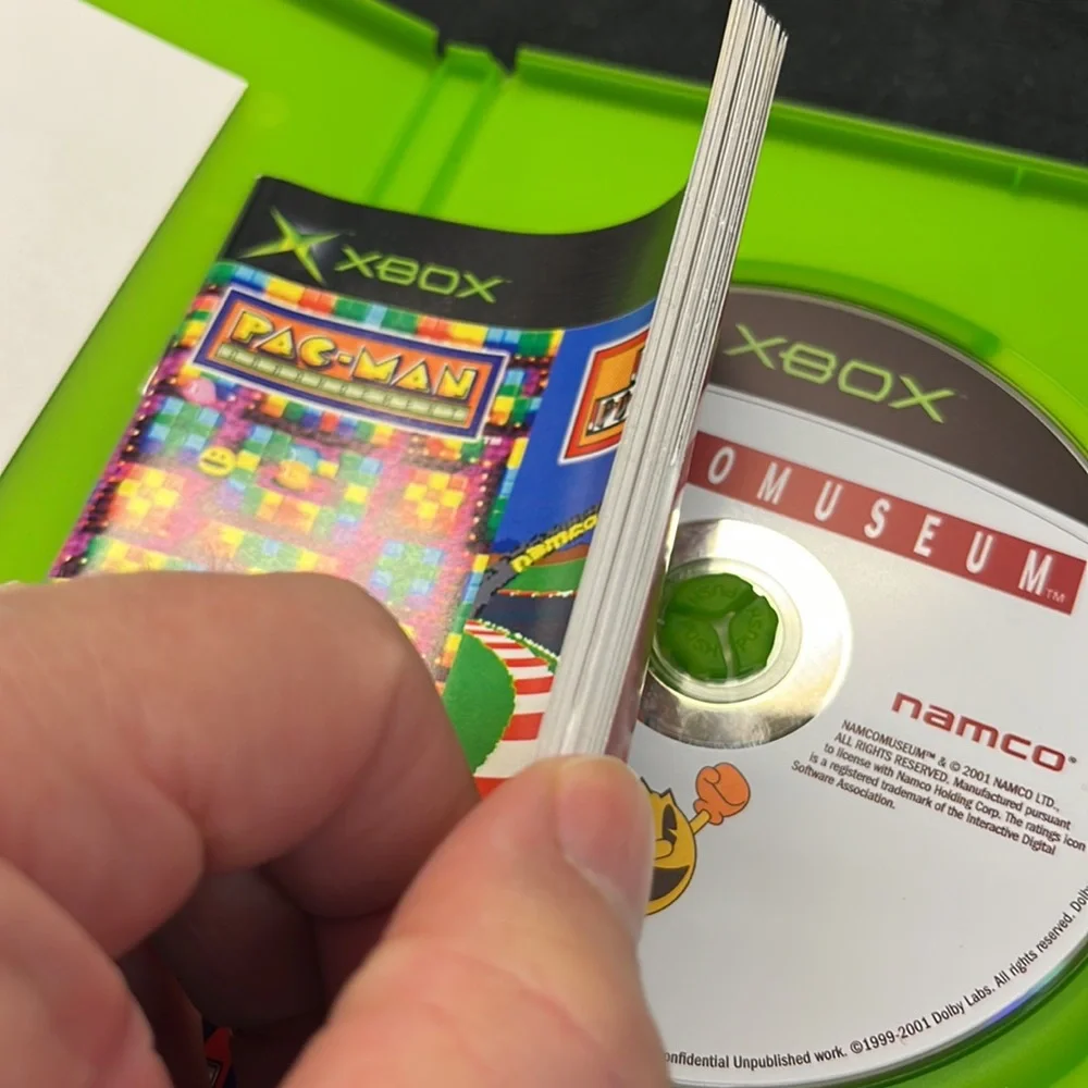 Namco Museum - XBox (2001) - Pac Man, Dig Dug, Pole Position, Galaga, etc